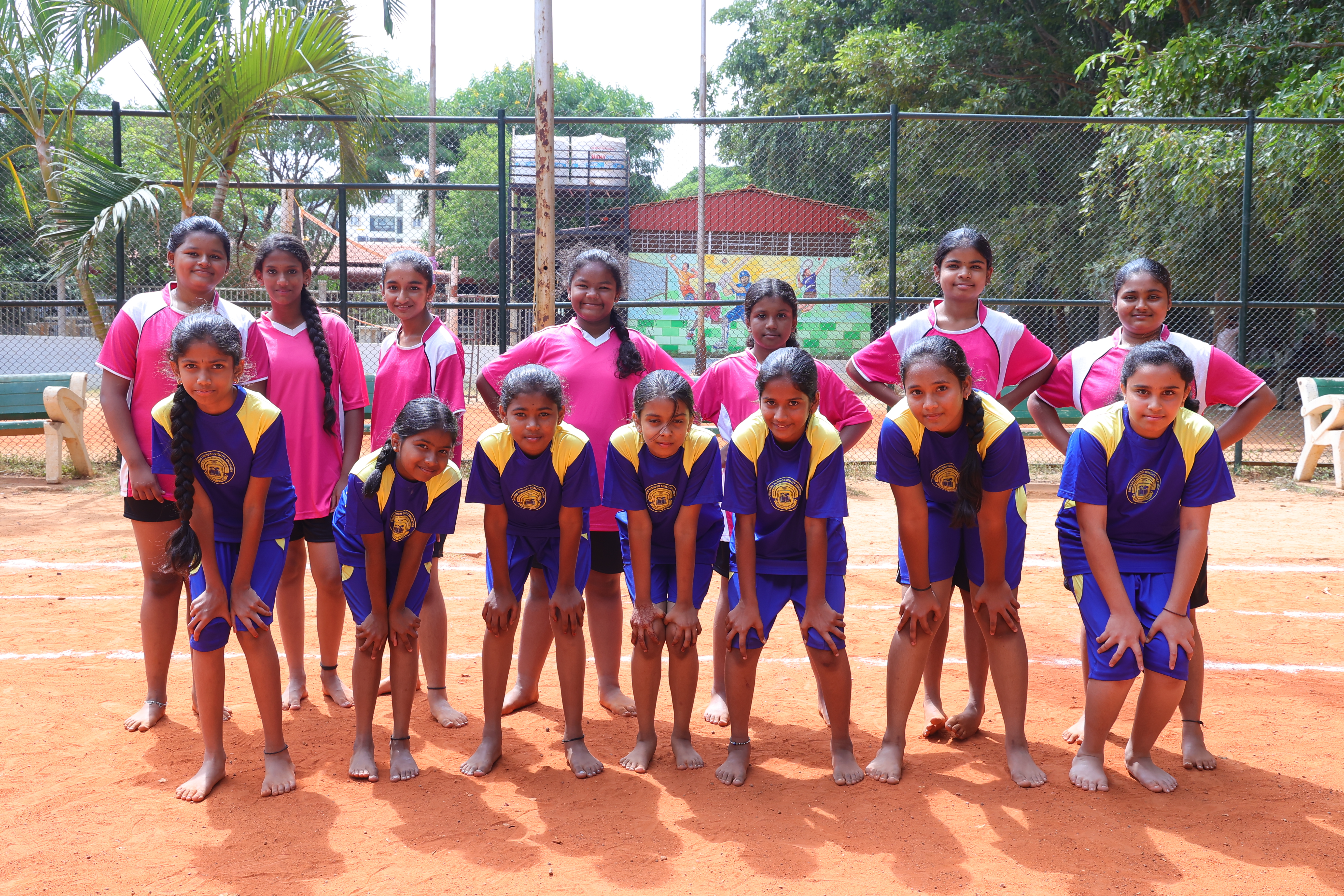 Table tennis training session
