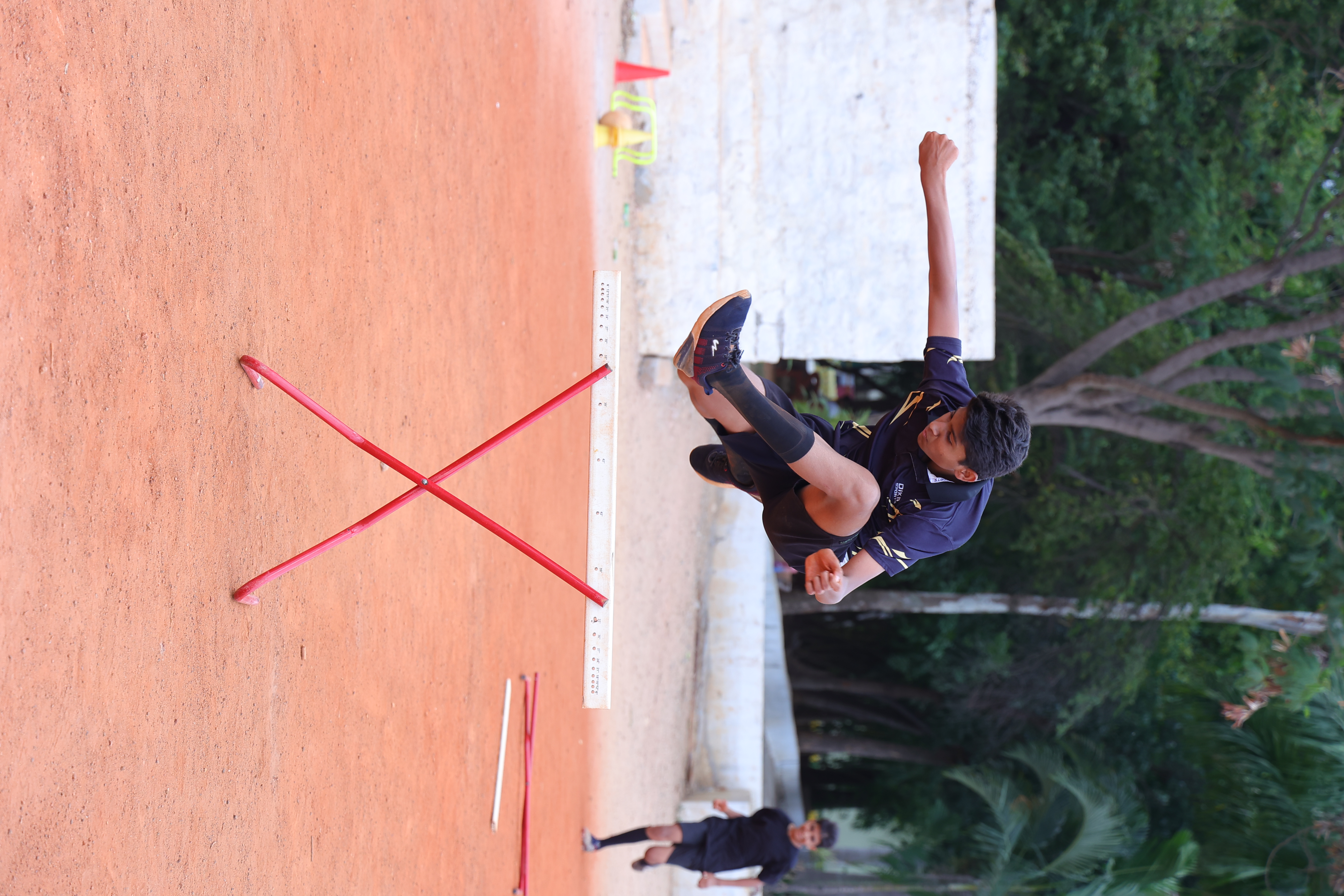 Throwball inter-school contest