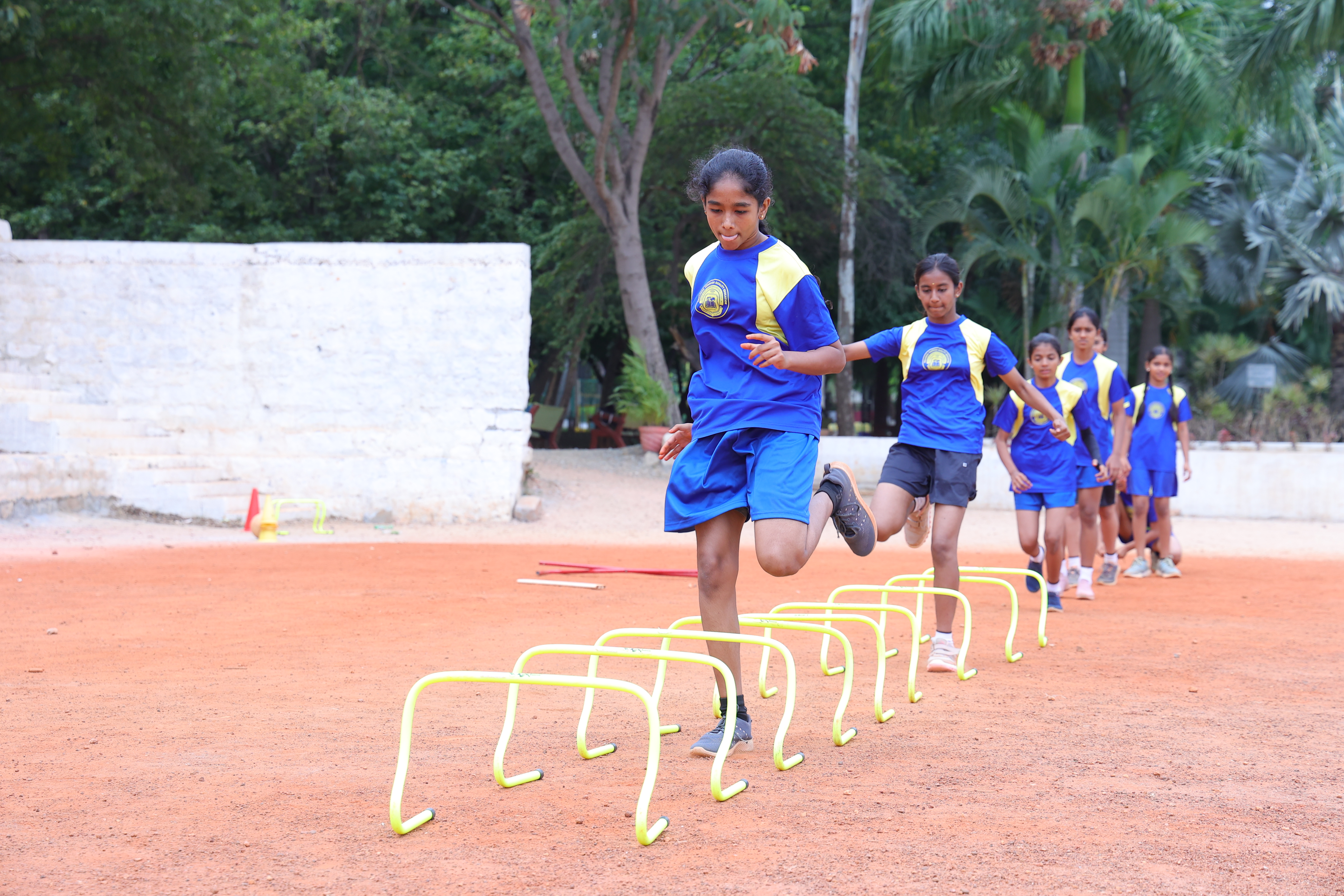 Athletics victory celebration